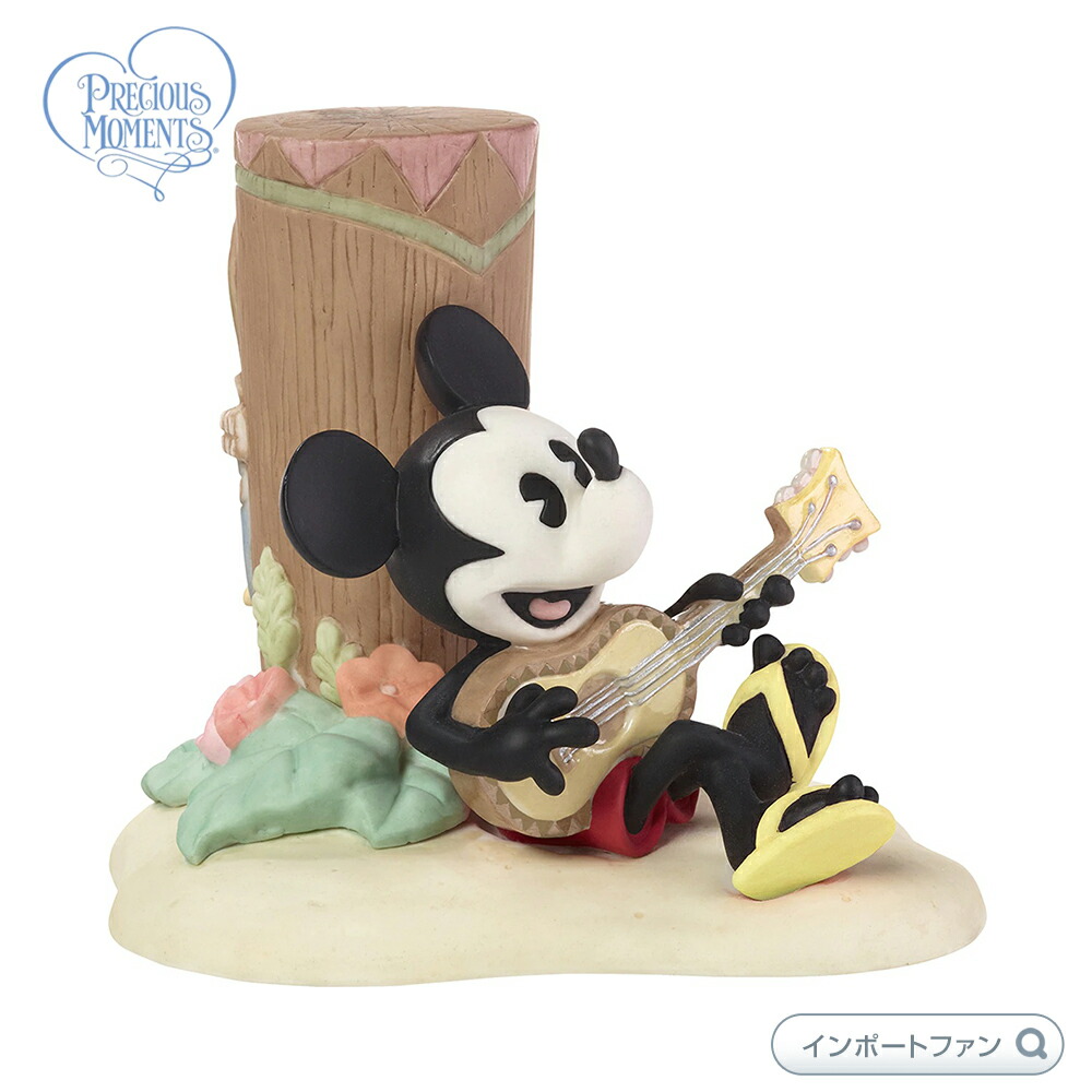 独創的 プレシャスモーメンツ ミッキーマウス 人生はあなたとの甘いメロディー ディズニー Disney Showcase Mickey Mouse Figurine Life Is A Sweet Melody With You Bisque Porcelain Precious Moments ポイント最大43 5倍 お買い物マラソン セール 海外