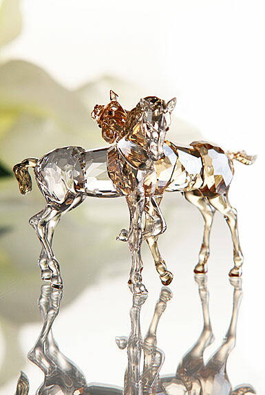 スワロフスキー馬 SWAROVSKI スワロフスキー 種牡馬 スタリオン ウマ ギフト 置物