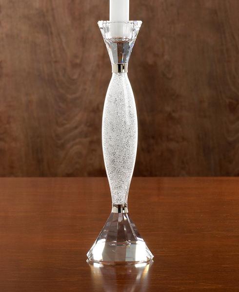 ✨美品✨スワロフスキー　クリスタル　キャンドルスタンド　蓮の花　Ｌサイズ SWAROVSKI スワロフスキー 睡蓮 スイレン キャンドルホルダー L