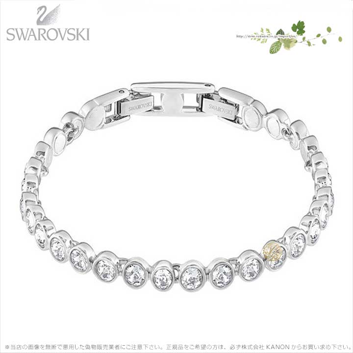 【新品】swarovski テニスブレスレット　アリアナグランデ　コラボ Ariana Grande x Swarovski Tennisブレスレット, ミックスカット