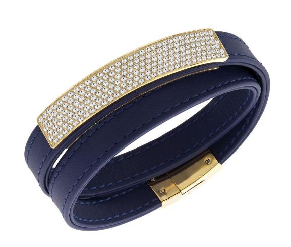 スワロフスキー ヴィオ ネイビー レザー ブレスレット 5120642 Swarovski Vio Navy Leather Bracelet ギフト プレゼント 【ポイント最大47.5倍!お買い物マラソン セール】|Import Fan