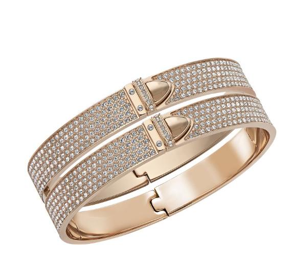 【美品】スワロフスキー Swan Lake バングル SWAROVSKI スワロフスキー Swarovski 『Swan Lake バングル, S