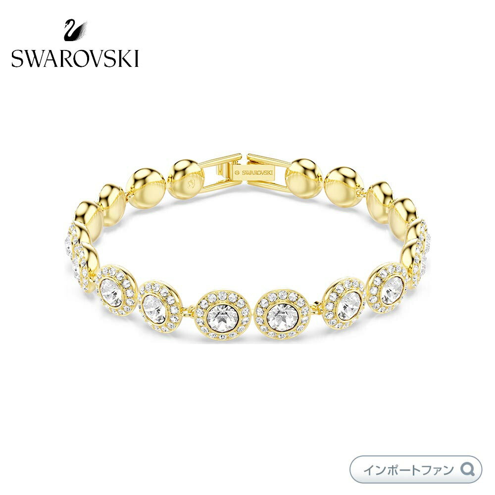 楽天市場】スワロフスキー テニス デラックス ブレスレット ローズ