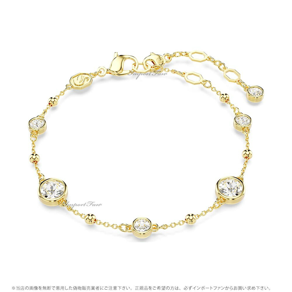 スワロフスキー インバー ブレスレット ラウンドカット 5680094 Swarovski □
