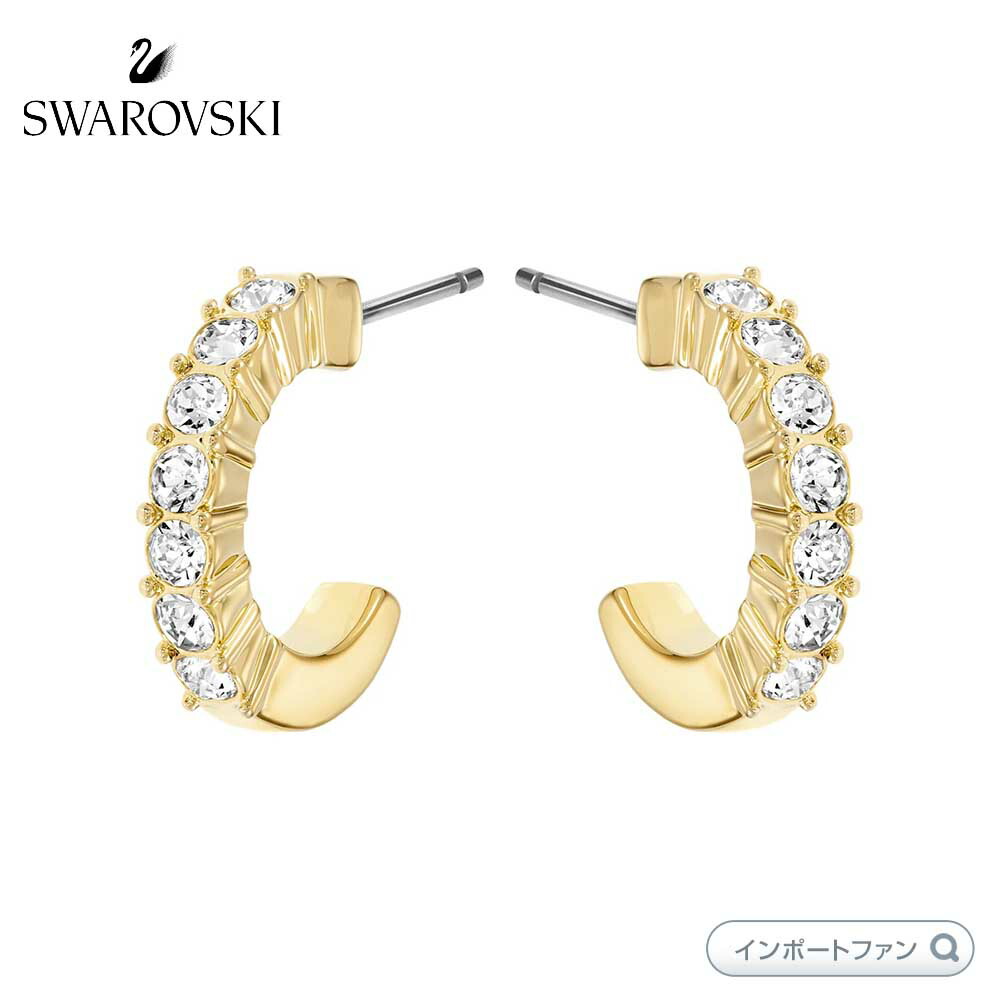 楽天市場】スワロフスキー タイム フープピアス チェーン