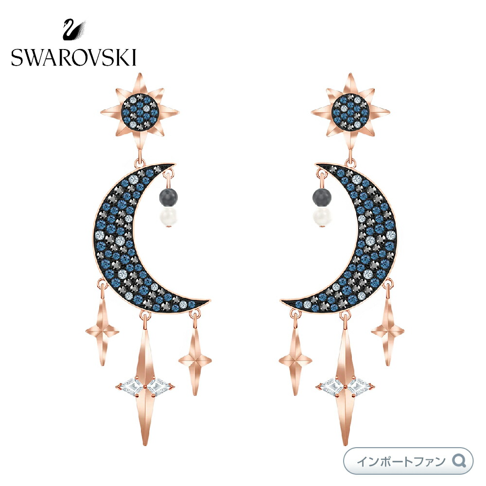 楽天市場】スワロフスキー シンボリック スター 星 フープピアス