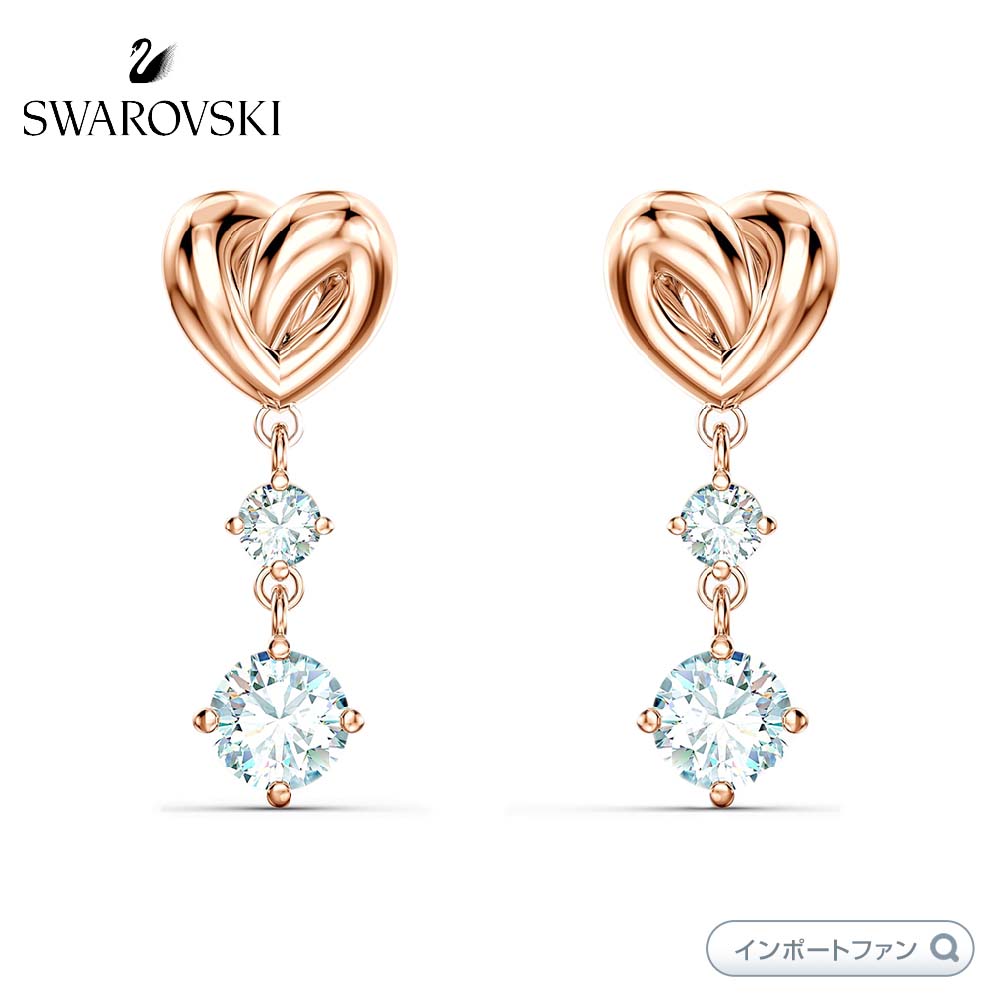 【SWAROVSKI】☆ライフロング ボウ ドロップ ピアス☆ LIFELONG BOW SWAROVSKI(スワロフスキー) ピアス(レディース