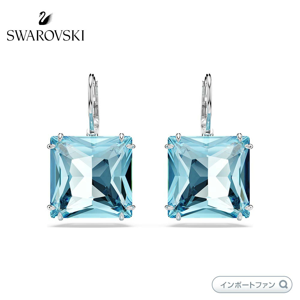 スワロフスキー　ミレニア　スタッドピアス　オクタゴンカット　グリーン SWAROVSKI スワロフスキー ミレニア スタッドピアス オクタゴン