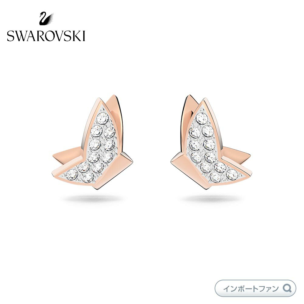 スワロフスキーDragon & Phoenix スタッドピアス dragon-&-phoenix-stud-earrings