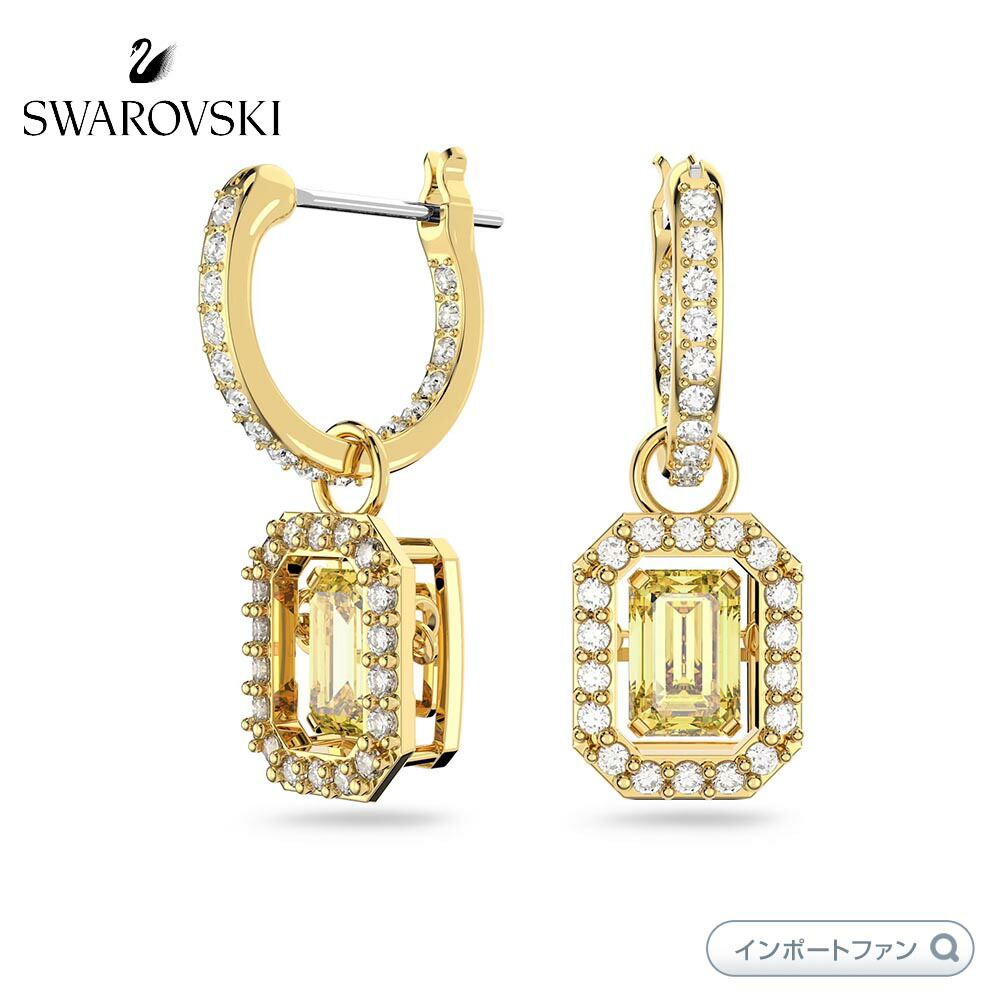 スワロフスキーピアス 楽天市場】スワロフスキー ミレニア ドロップピアス ミックス
