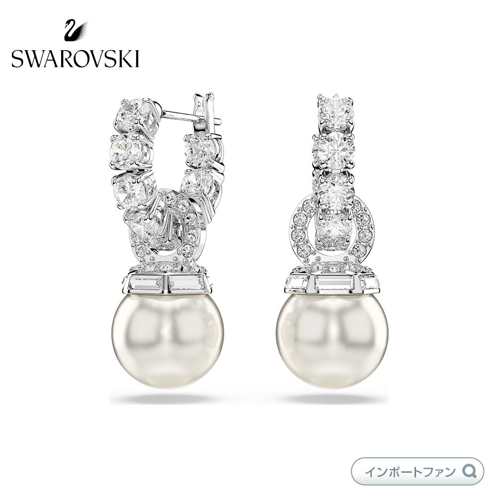 楽天市場】スワロフスキー マトリクス ドロップピアス ミックスカット