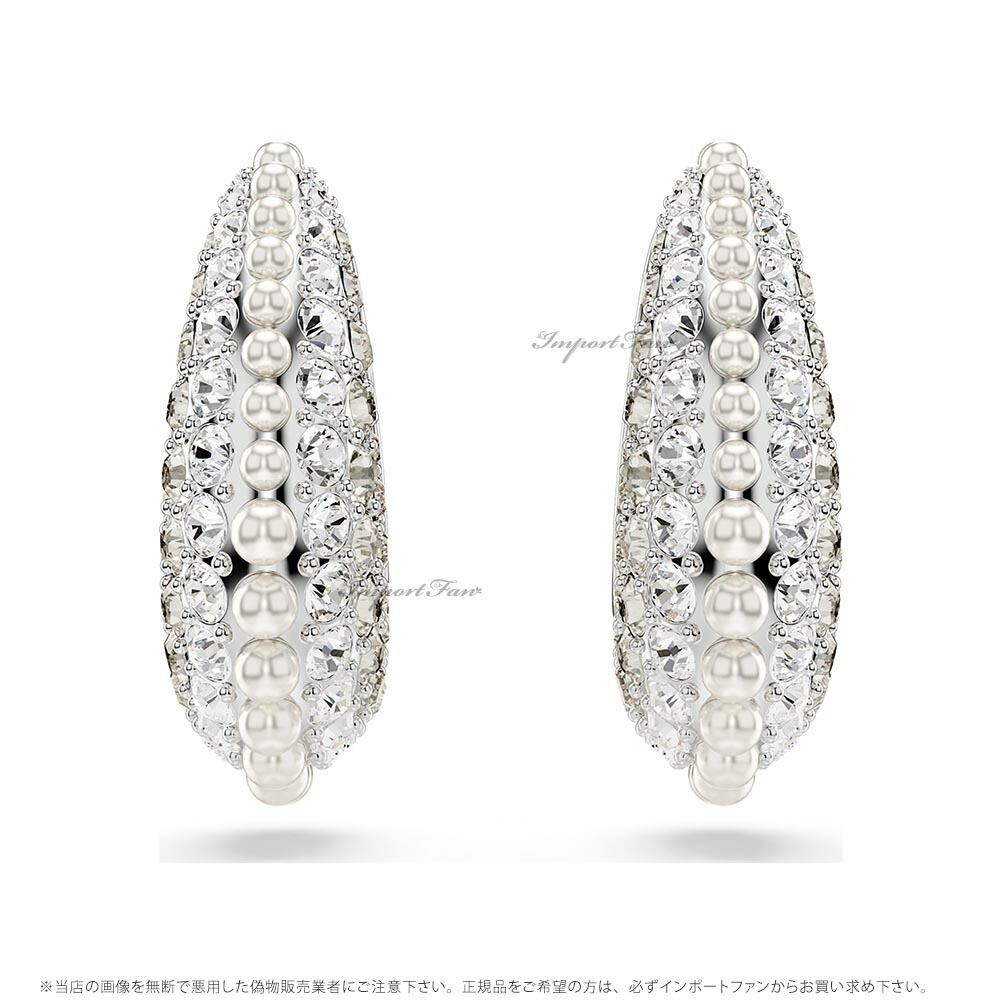 最後の値下げ☆スワロフスキー Snake ドロップピアス ミックスカット Snake ドロップピアス, ミックスカット, 巳年, ホワイト