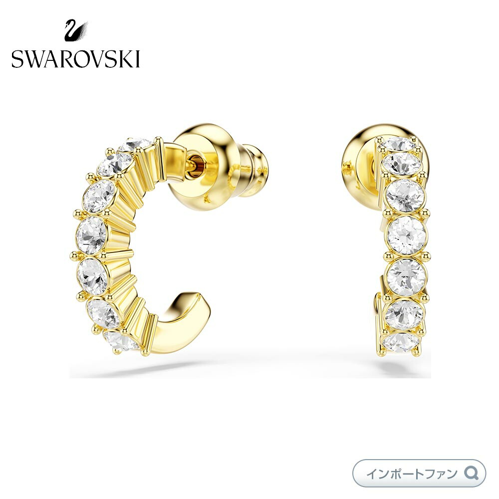 楽天市場】スワロフスキー シンボリック スター 星 フープピアス