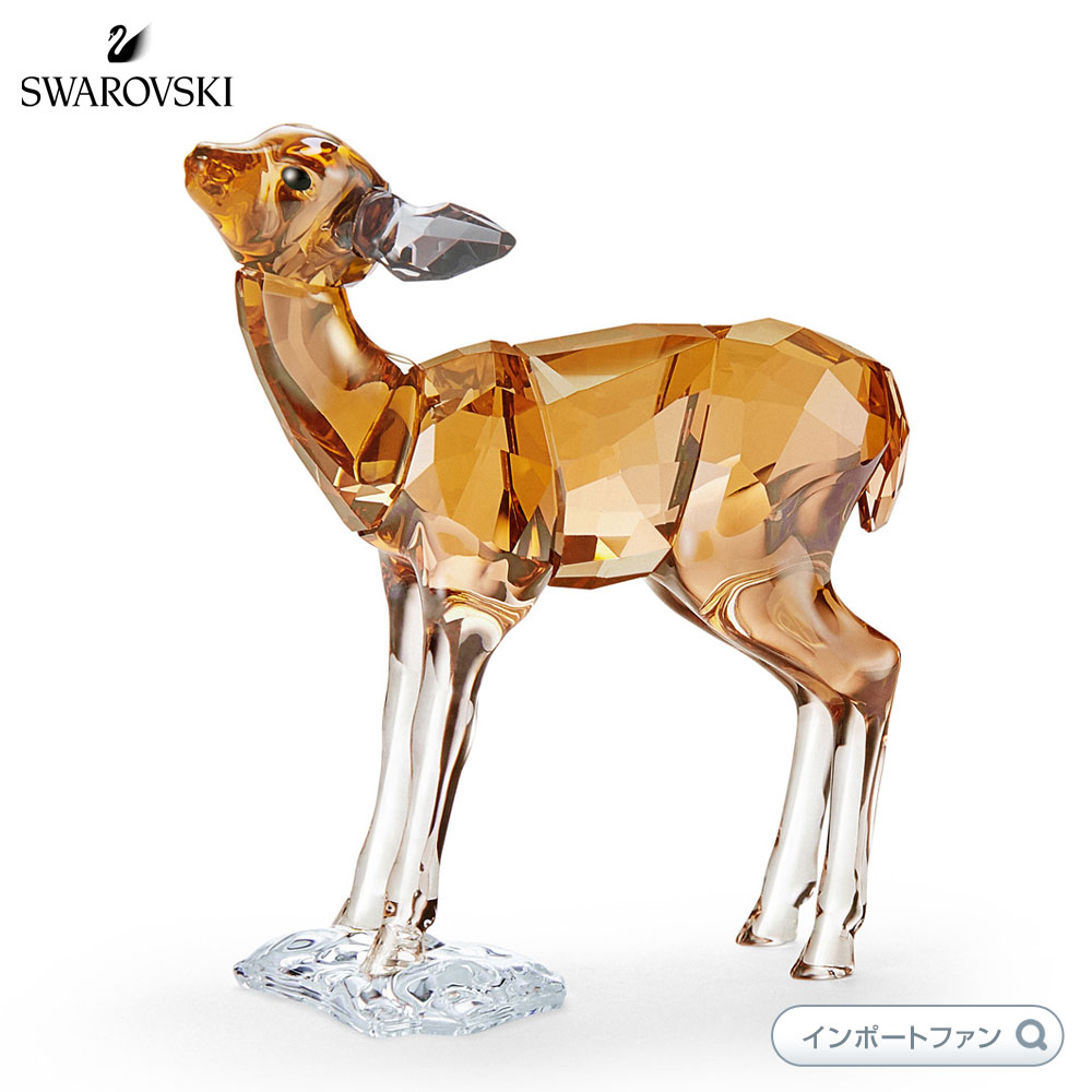 スワロフスキー　Swarovski ヘラジカ　鹿　Ricci Moose SWAROVSKI - SWROVSKI スワロフスキー 森の仲間たち 雄ジカ