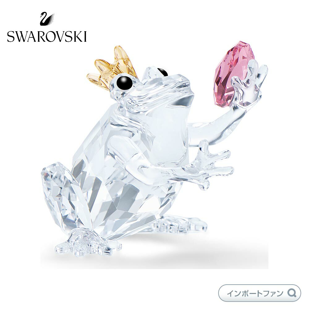 【希少】スワロフスキー  インラブ アンジェロ＆アンジェリーナ カエル ペア置物 希少】スワロフスキー インラブ アンジェロ＆アンジェリーナ