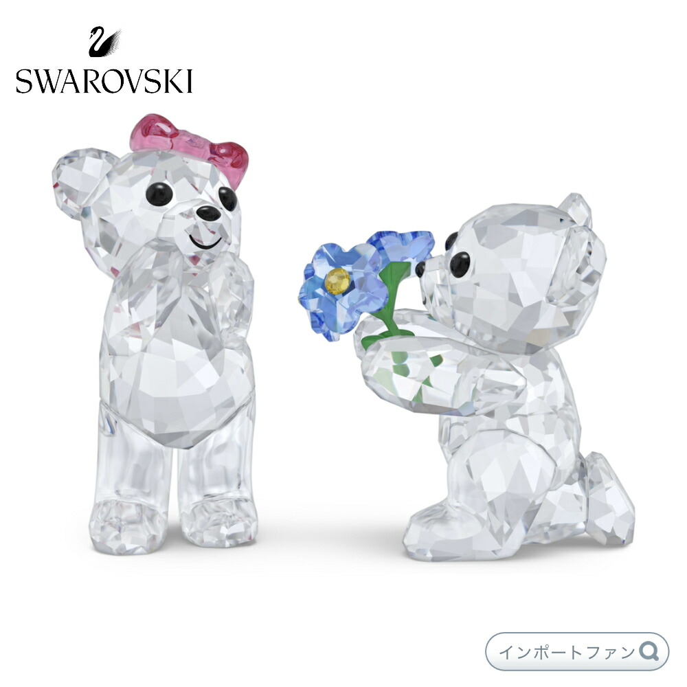 楽天市場】スワロフスキー クリスベア バラ 愛しています 1096731