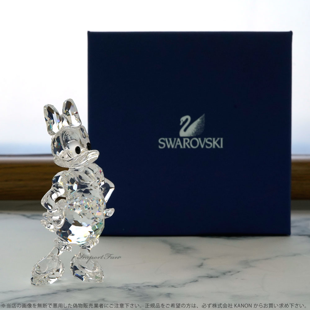 代引き手数料無料 スワロフスキー ディズニー デイジーダック クリアクリスタル 6873 Swarovski Disney Daisy Duck 置物 全ての Bolshakova Interiors Com