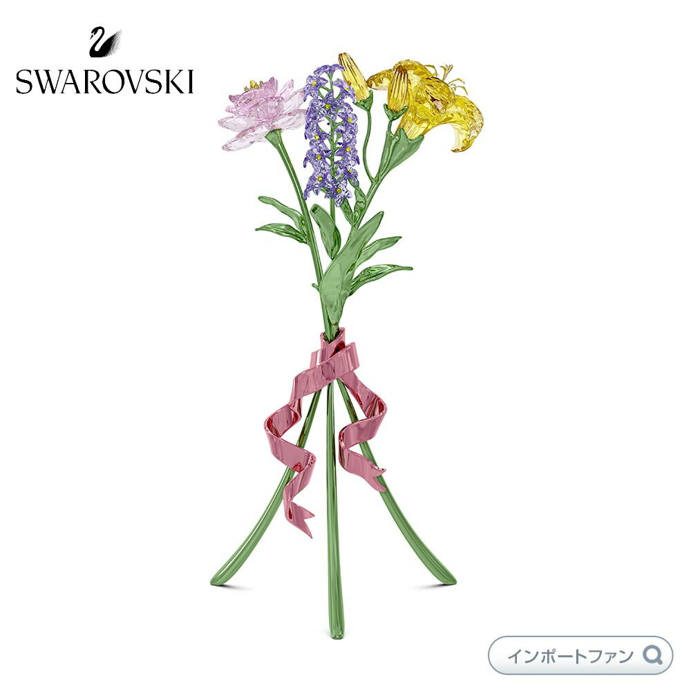 楽天市場】スワロフスキー ローズブーケ バラ 薔薇 5045565 Swarovski