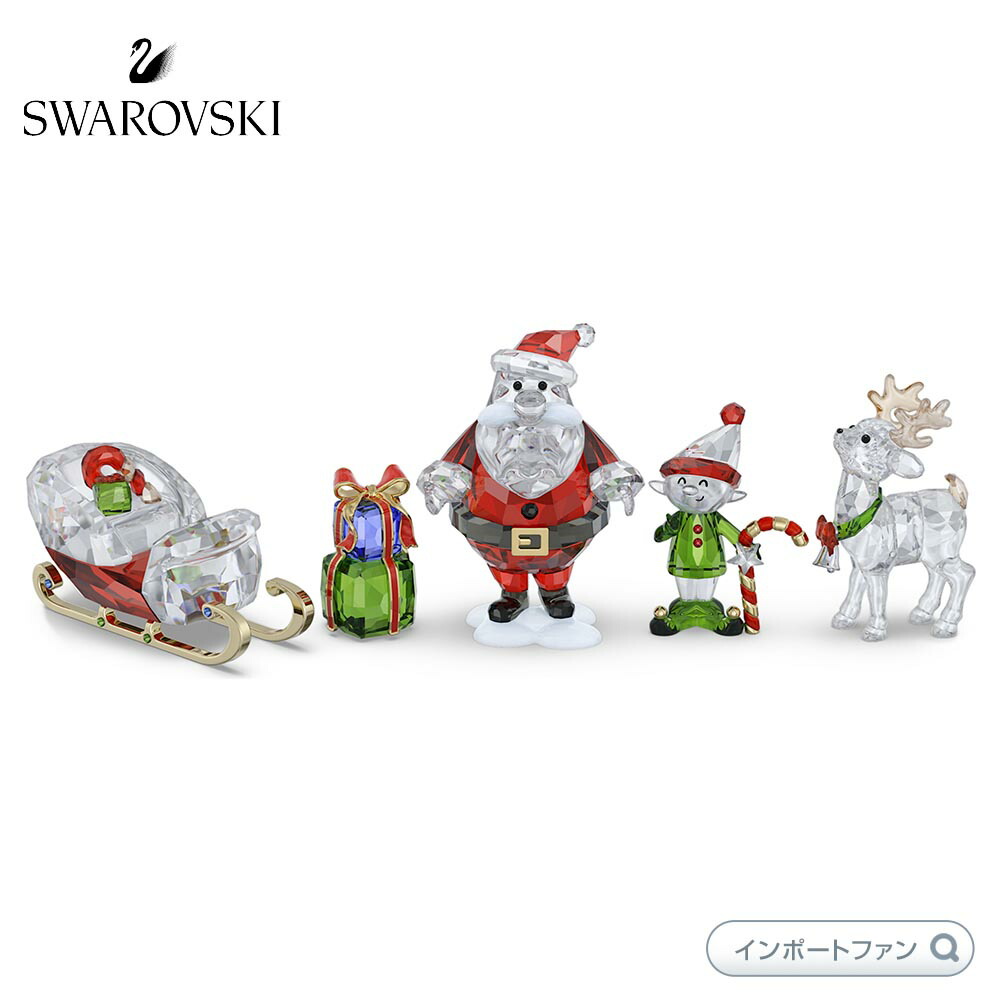 楽天市場】スワロフスキー サンタのトナカイ クリスマス 5400072