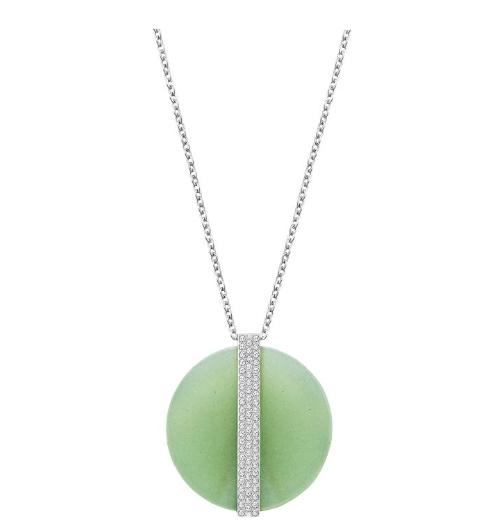 スワロフスキー ディスク ラージ ペンダント グリーン 5155510 Swarovski Disk Large Pendant ギフト プレゼント 【ポイント最大49倍！お買い物マラソン セール】