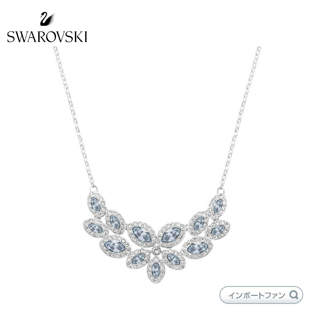 未使用　Swarovskiバロンオールアラウンドネックレス白ローズゴールド Amazon | Swarovski Una Angelic オールラウンドクリスタル