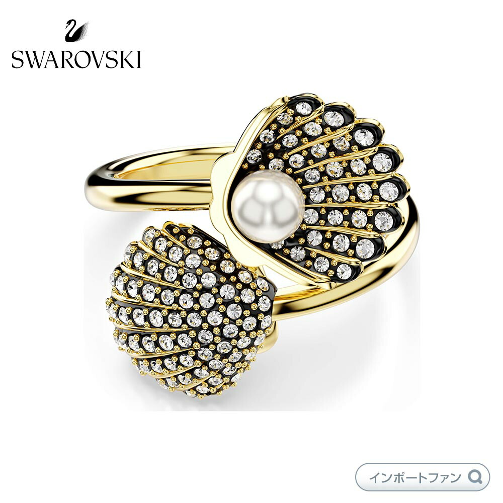 楽天市場】スワロフスキー ルナ オープンリング 指輪 月 ホワイト