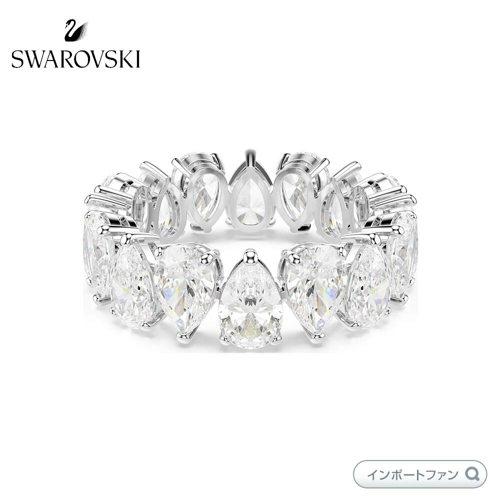 楽天市場】スワロフスキー マトリクス リング 指輪 ラウンドカット