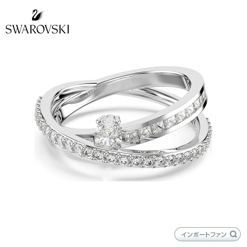 ★SWAROVSKI★Attract Ring クリスタル リング スクエアカット Amazon.com: Swarovski Attract Ring, Clear Circle-Cut Crystal