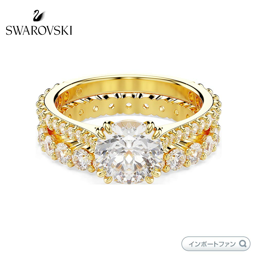 楽天市場】スワロフスキー スティラ リング 指輪 ラウンドカット