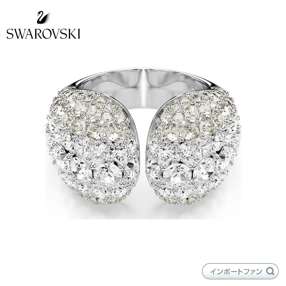 楽天市場】スワロフスキー インフィニティ 無限大 リング 指輪