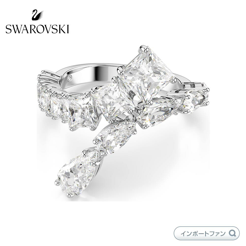 楽天市場】スワロフスキー マトリクス リング 指輪 バゲット・カット