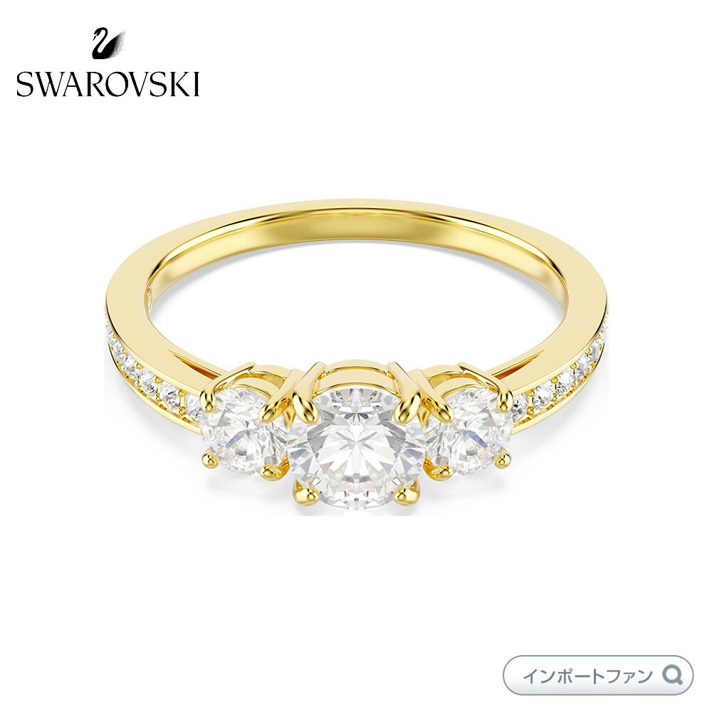 楽天市場】スワロフスキー アトラクト リング 指輪 スクエア