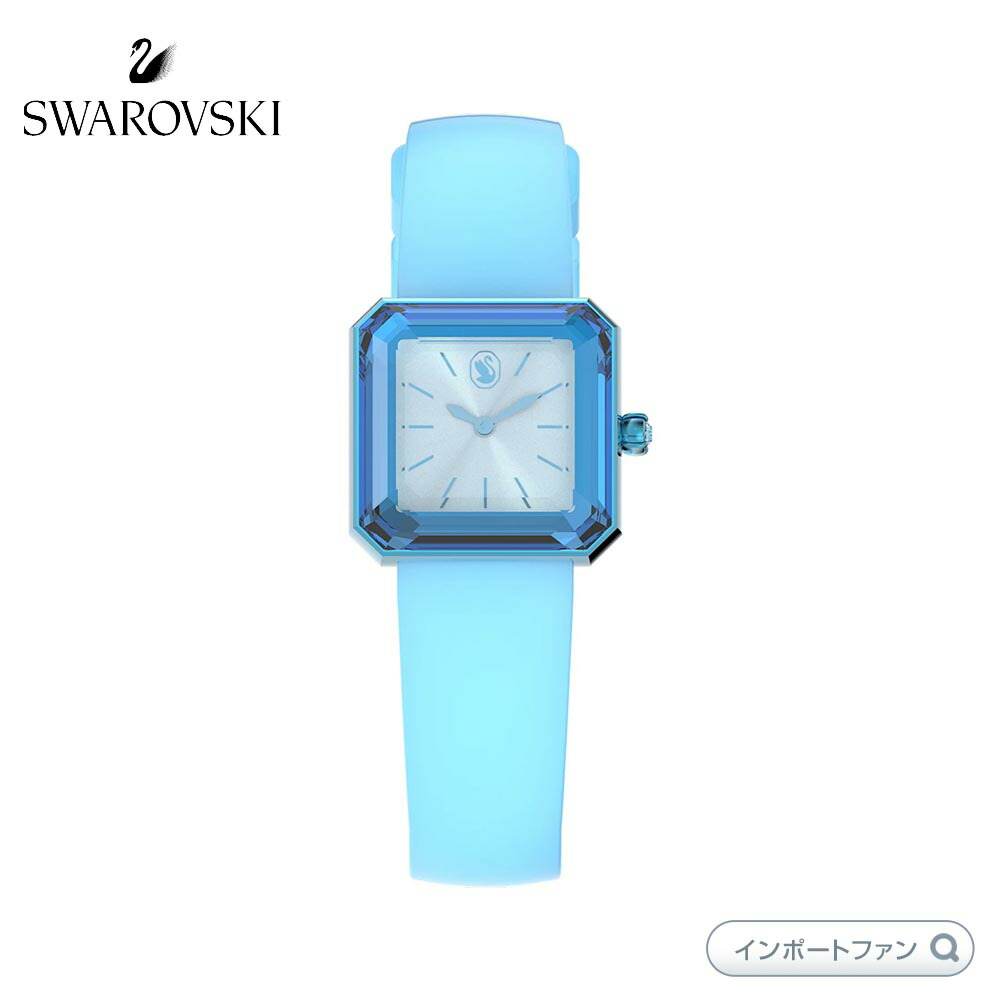 Swarovski パッセージ クロノウォッチ 時計 青 Amazon.com: SWAROVSKI Passage Chrono Watch, Swiss Quartz
