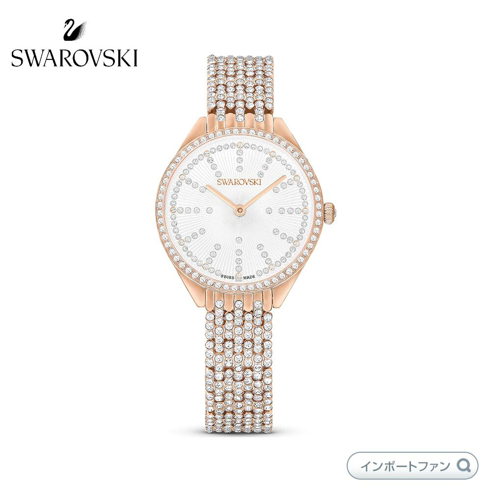 楽天市場】スワロフスキー クリスタライン グラム メタルブレスレット