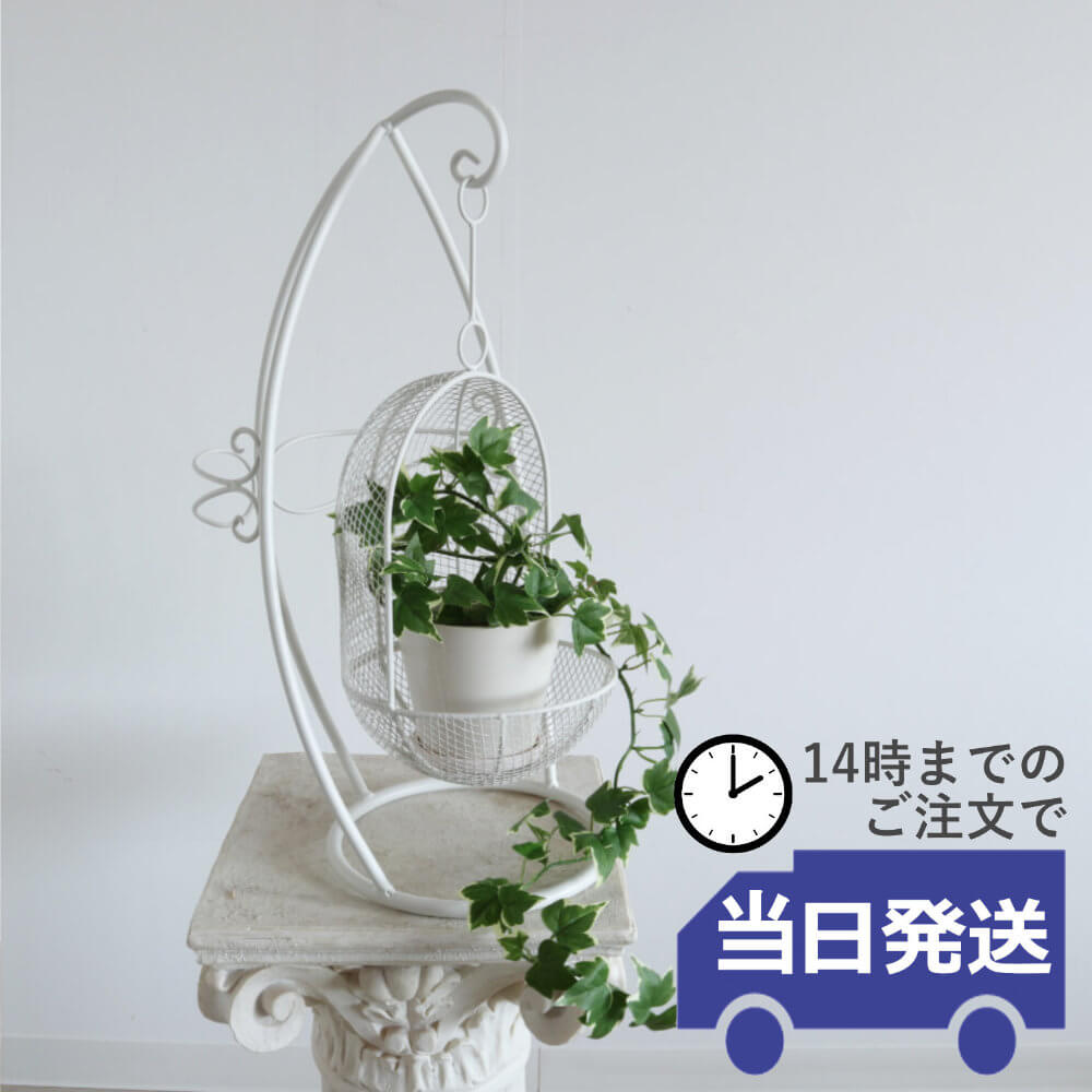 楽天市場】フラワースタンド ハンギング 吊り下げ 花台 アイアン