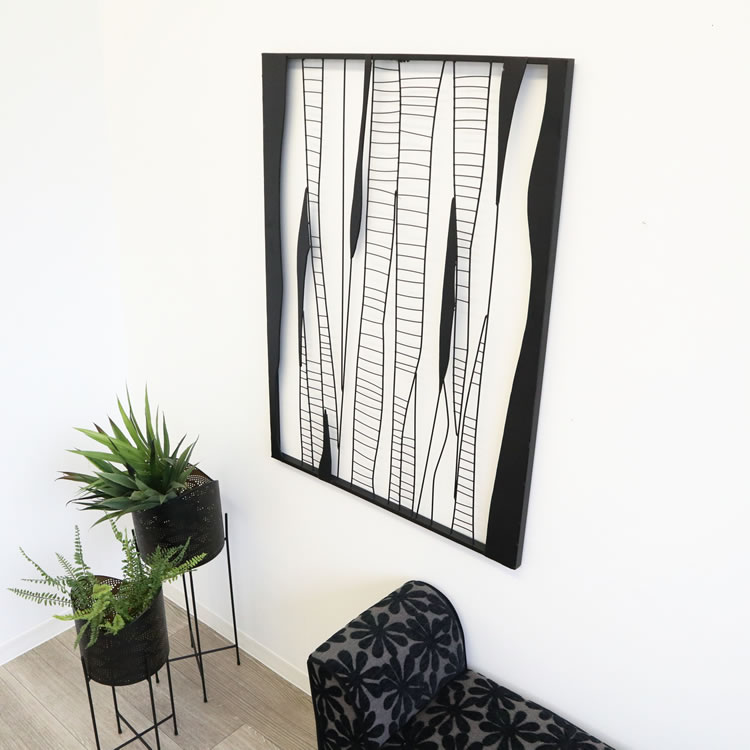 楽天市場 動画有り 壁飾りインテリア 壁掛け おしゃれ アートパネル アイアン壁掛け ウォールデコレーション モダン 黒 モノクロ 雑貨 北欧 ウォールアート 壁面装飾 スタイリッシュ ブラック 玄関 リビング ウォールデコ 人気 おすすめ ウォールパネル モダン家具