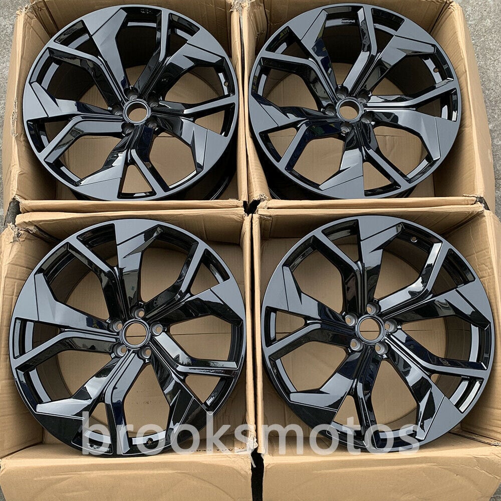 23インチ NEW　GED ホイールセット 2016+ アウディ Q7 Q8 RS Q8 23X10 オフセット18 グロス ブラック 　-BRN-1363★｜インポートパーツゼロワン