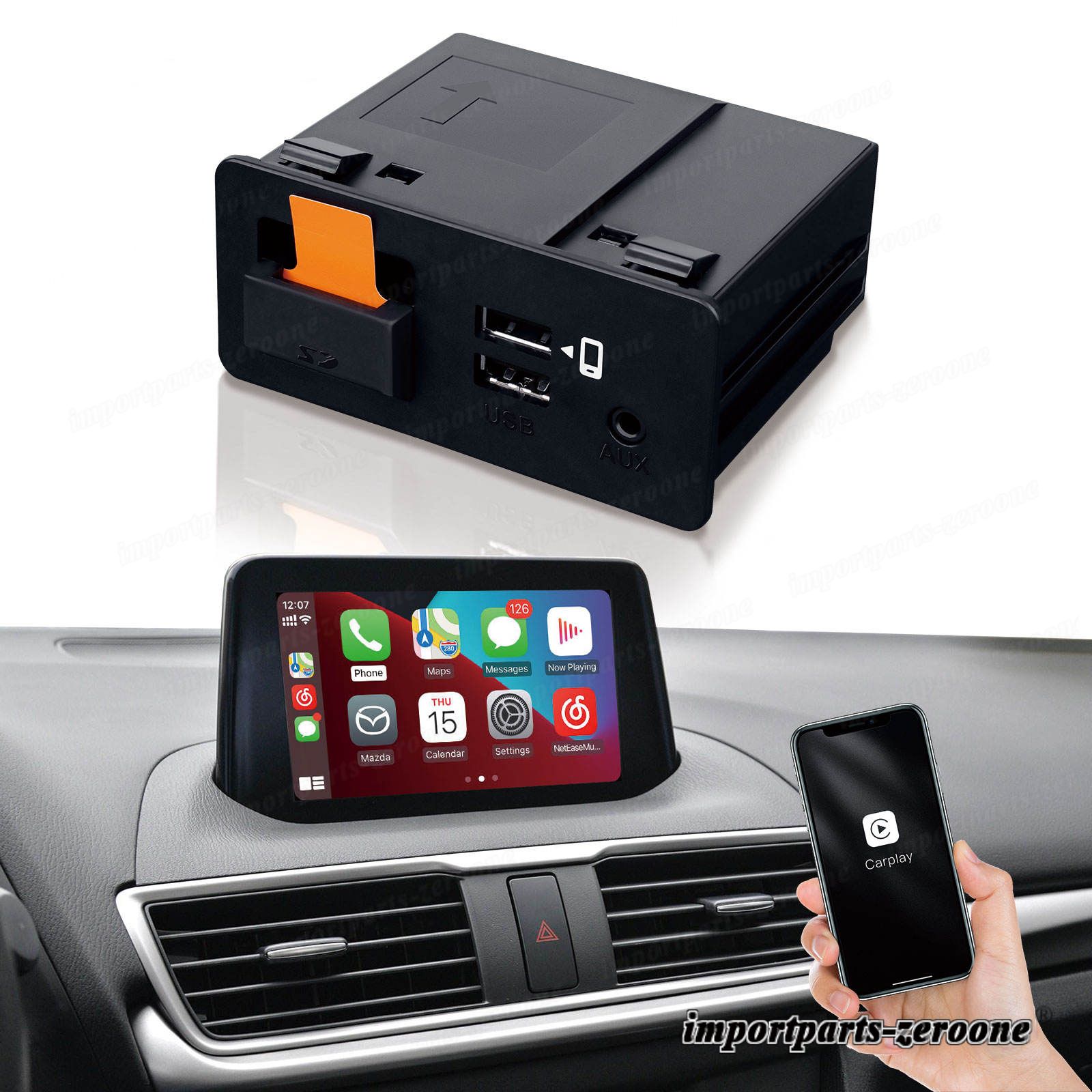 楽天市場】Dasbecan TK78-66-9U0C Apple Carplay Android オートレトロ