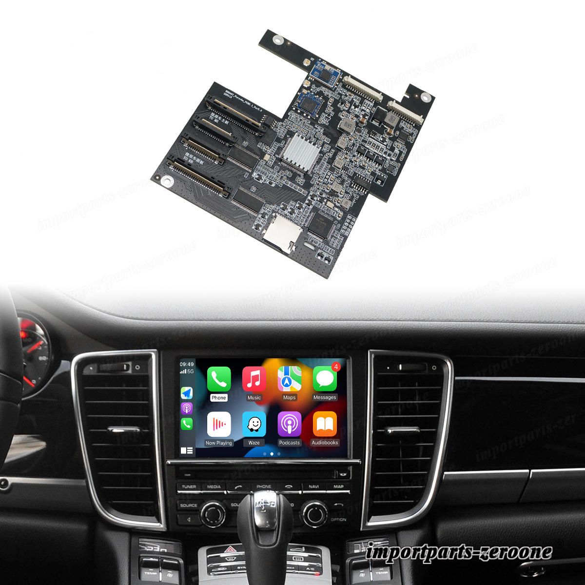 ワイヤレスCarplay Androidオートキット対応ポルシェ用Macan Cayenne 978 PCM3.0 PCM3.1 PCM4.0スクリーンミラーカー -AAT-1105|インポートパーツゼロワン