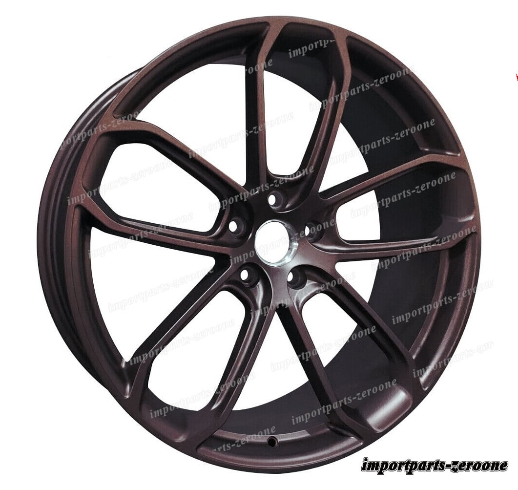 22インチ 23インチ ツイン 5 スポークベネチアンブロンズホイール 2020+ ポルシェ テーカン -BRN-12233★|インポートパーツゼロワン
