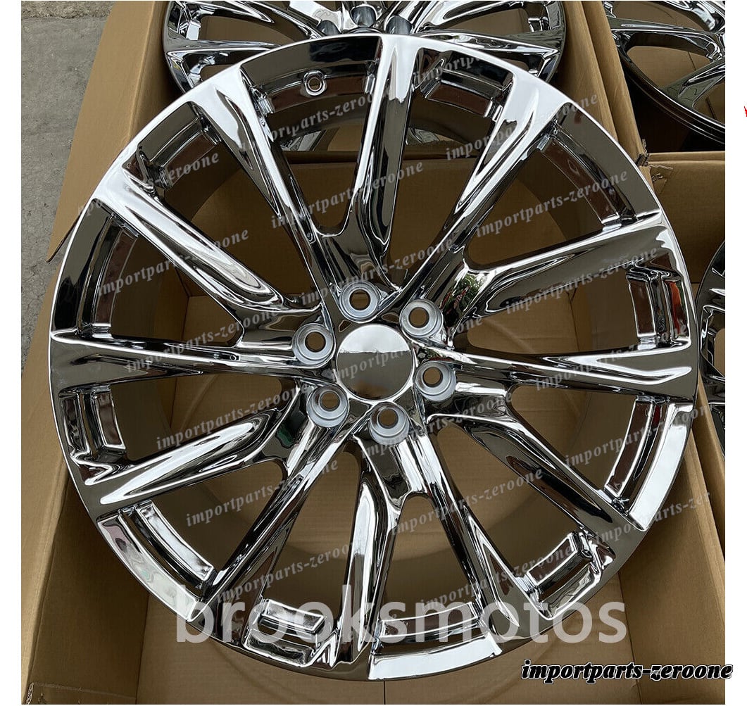 k*0様 22インチ クロームホイール 4個セット　キャデラック　エスカレード 楽天市場】07-12y キャデラック エスカレード アフターマーケット