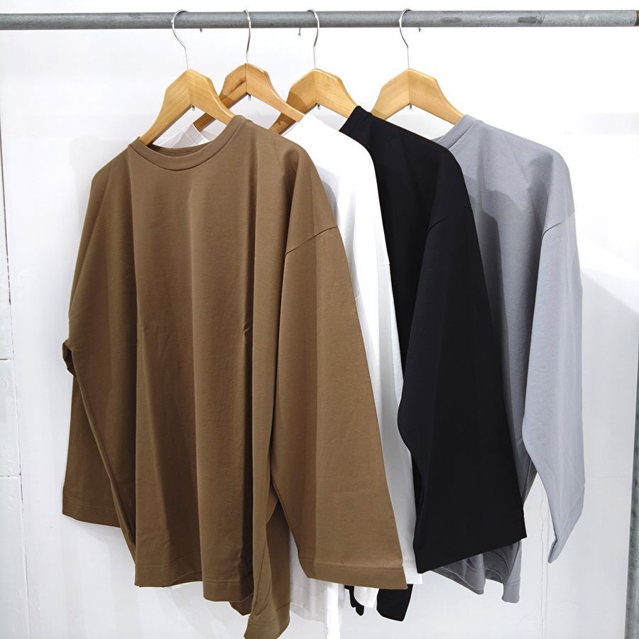 GICIPI( ジチピ ) コットン9分袖カットソー CANOCCHIA( カノッキア ) 4color made in Italy(イタリア製)|Import Roots