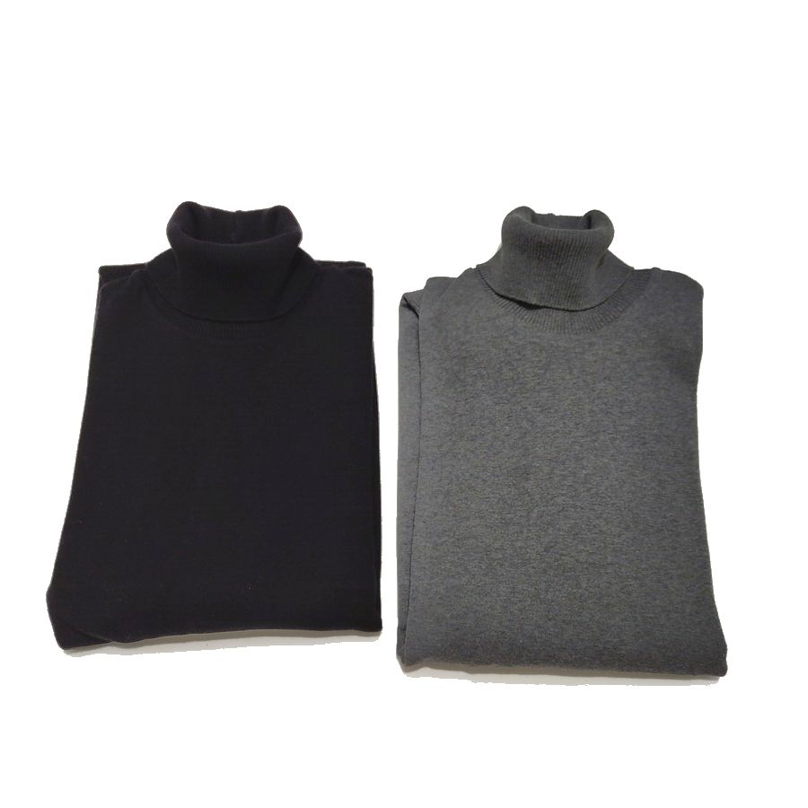 GICIPI ( ジチピ ) TIGRE ( 紅茶グレ ) 綿織物タートルネック / 2color / MADE IN ITALY 2025