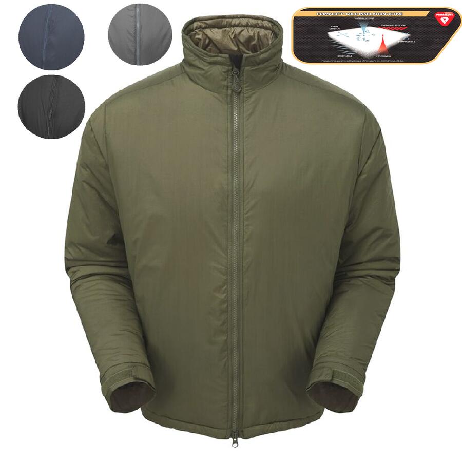 キーラ （ KEELA ) ビレイプロジャケット ( BELAY PRO JACKET ) プリマロフトゴールド  スコットランド  / Primaloft-Gold / Olive / Black / Wolf Grey / Navy / XS S M L XL