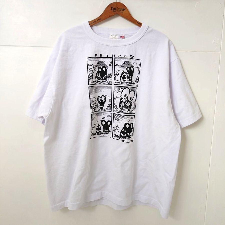 TOUGHER（タファー）BREA S/S TEE / BLACK\u0026WHITE / WHITE / お茶プルオーバー / 7.5薬局衡オンス / MADE IN USA 2026