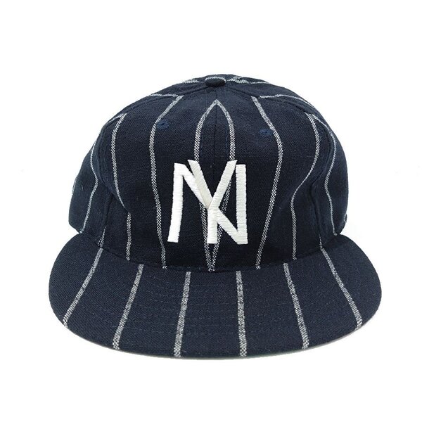 希少 エベッツフィールド　革ベルト　NY ウールキャップ　ヒッコリー ヤンキース 希少 エベッツフィールド 革ベルト NY ウールキャップ ヒッコリー