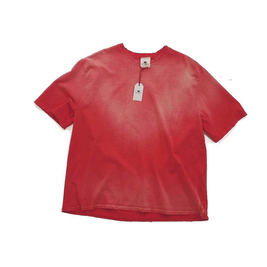 MOOJI MOOJI(ムージームージー）OVERSIZE CROP T-SHIRTS AGED / CORAL / XLサイズ / MADE IN USA