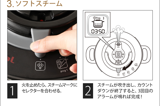 圧力鍋 4種から選べる特典あり ティファール T Fal エクスペリエンス Balmuda 圧力なべ Ih ガス アクア 6l ワンタッチ開閉 タイマー 圧力なべ Ih対応 蒸しかご タイマー