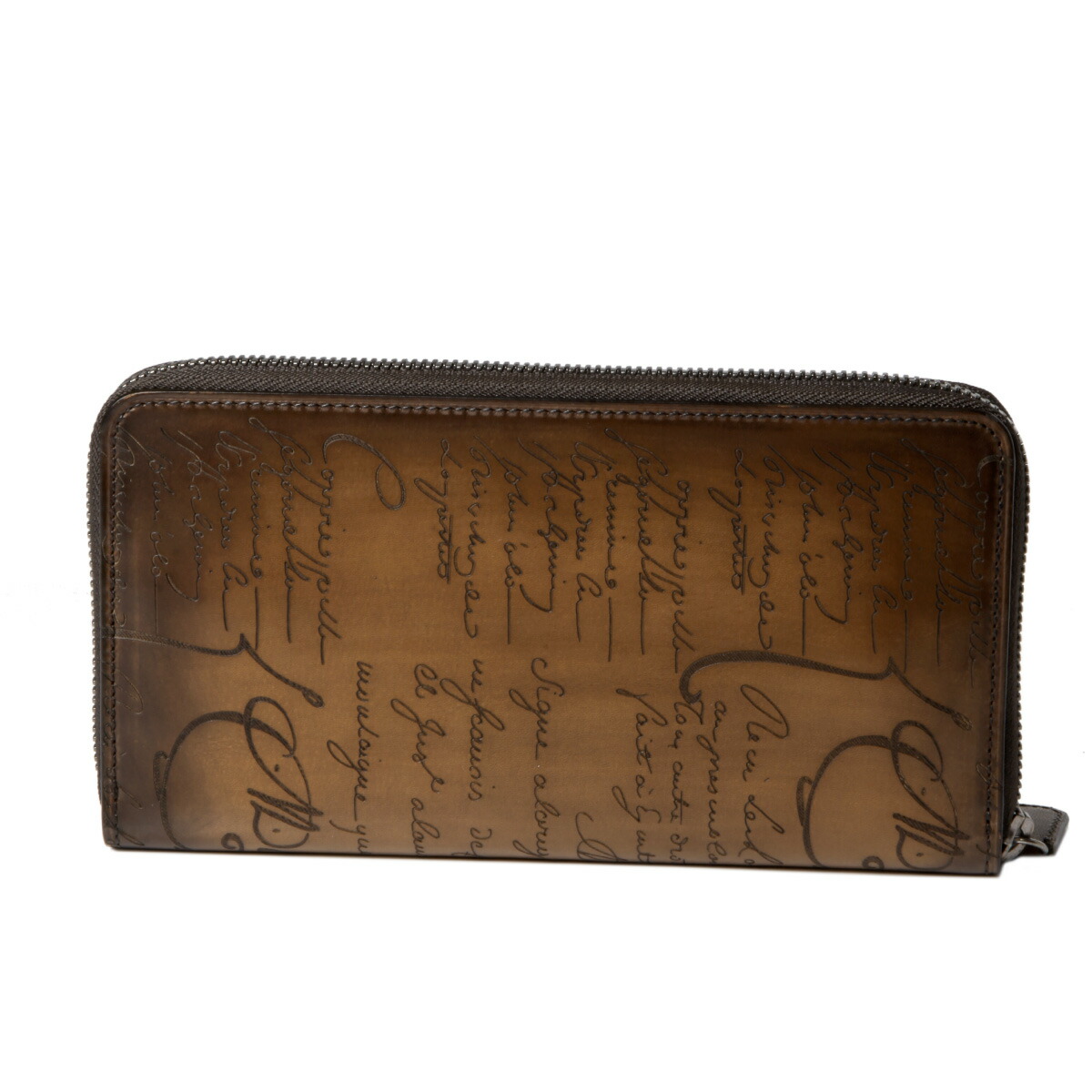 楽天市場 ベルルッティ Berluti 財布 メンズ N M04 ラウンドファスナー長財布 Itauba イタウバ Tobacco Bis ブラウン インポートショップ ｄｏｕｂｌｅ