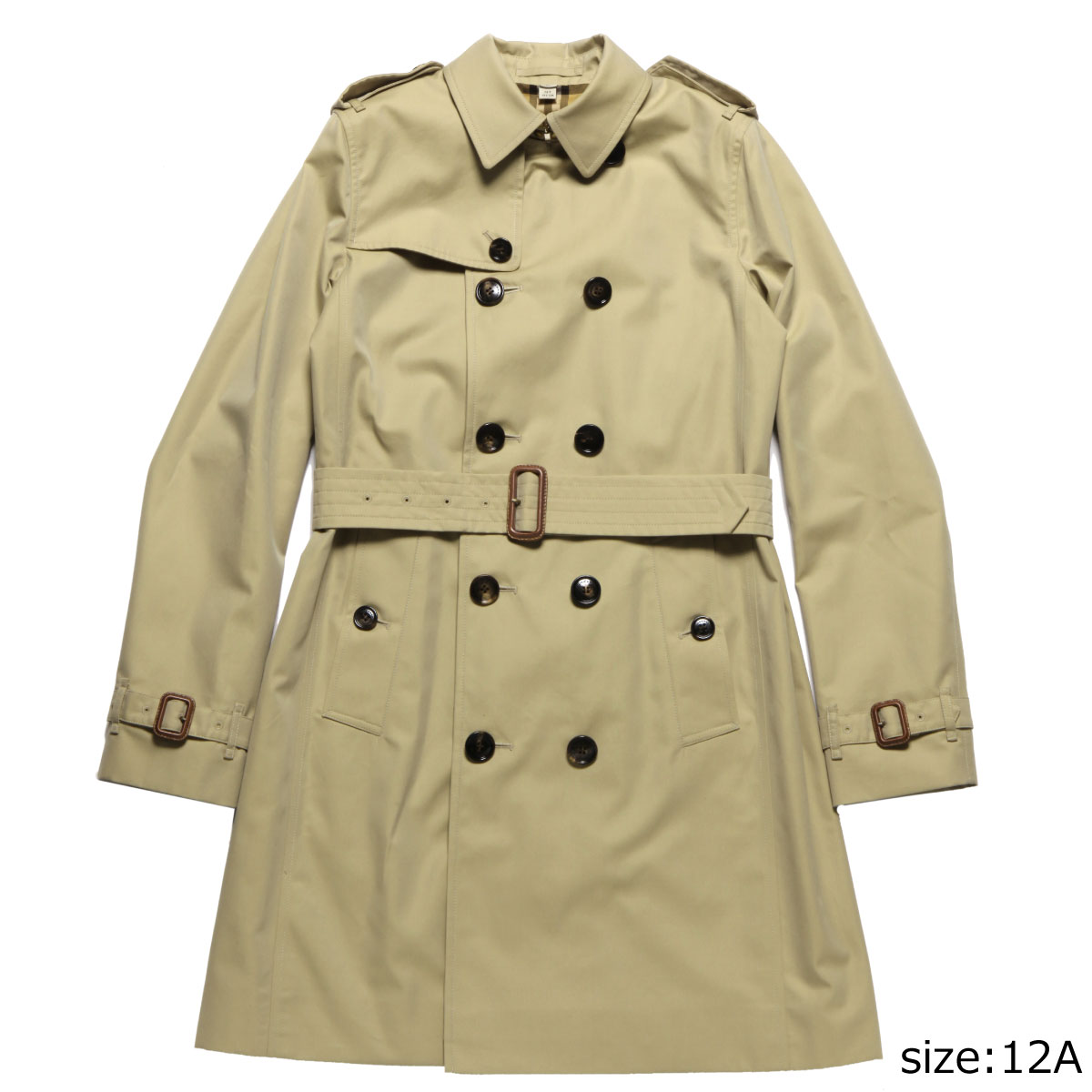 burberry coat kids yellow